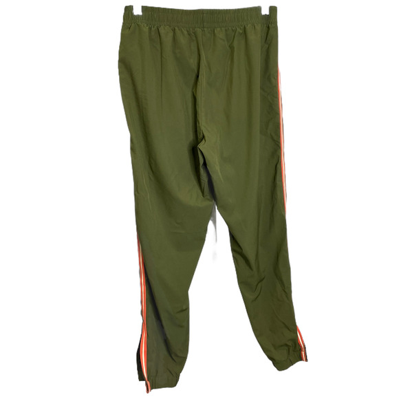 Old Navy Active Jogger Pants Army Green Tracksuit Zip Pockets Elastic Waist Sz S - Picture 2 of 6